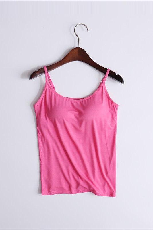 1+1 Gratis | TankTopBra™ | Bequeme Sportweste mit Brustpolsterung