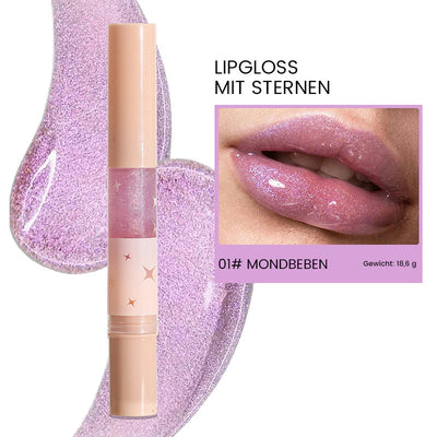 1+1 GRATIS | SternGlanz™ | Lipgloss mit Sternen