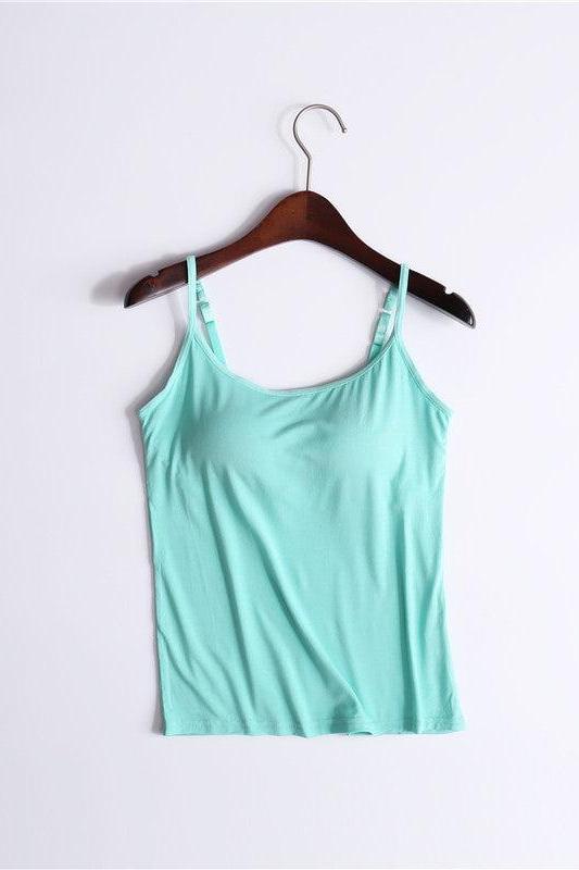 1+1 Gratis | TankTopBra™ | Bequeme Sportweste mit Brustpolsterung