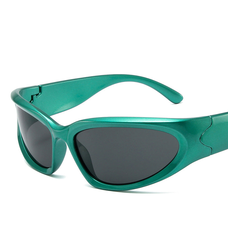 1+1 GRATIS | CyberChic | Trendy Y2K-zonnebril in toekomstige stijl
