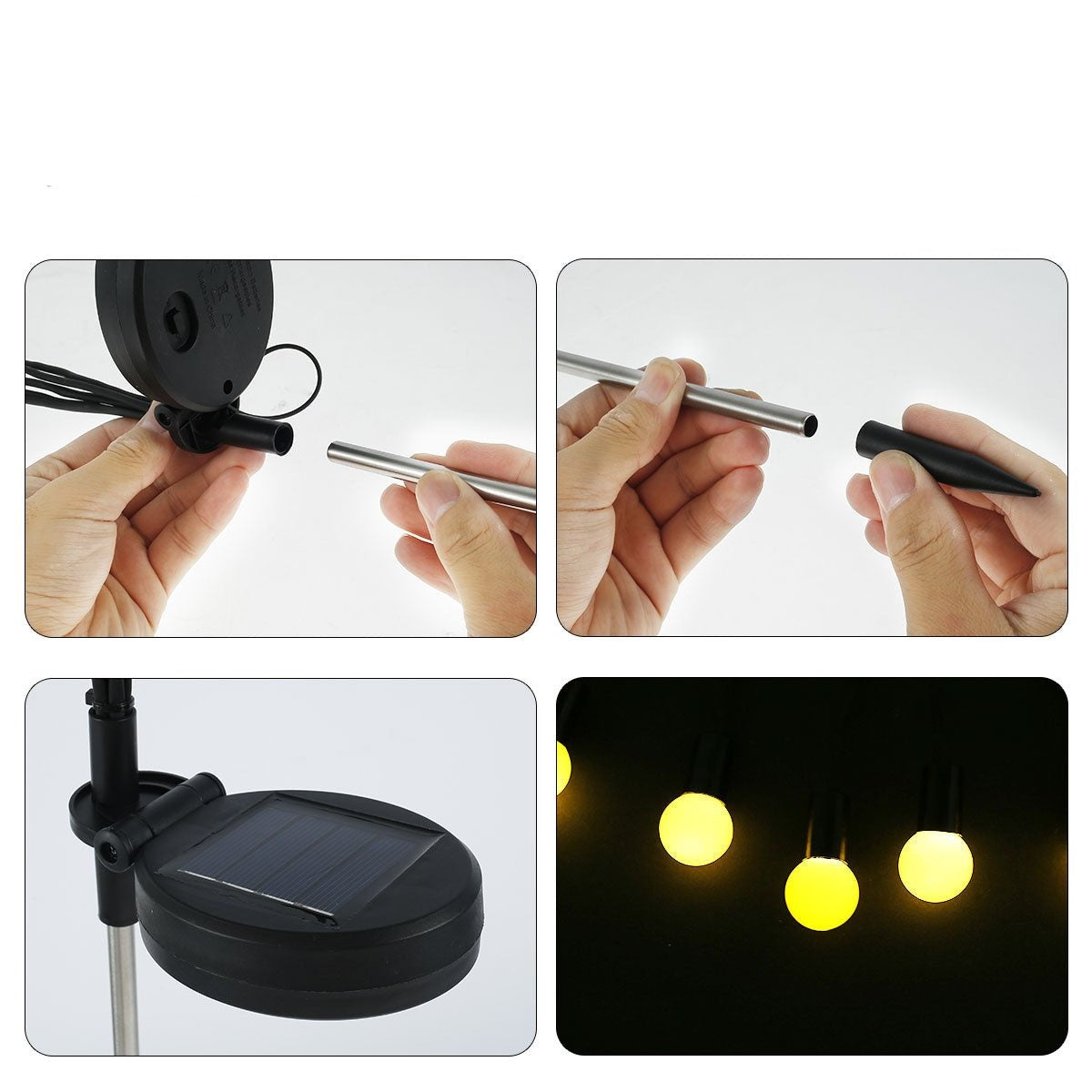 LumiFlare™ | Solar-Glühwürmchenlichter – wasserdichte LED-Außenleuchten