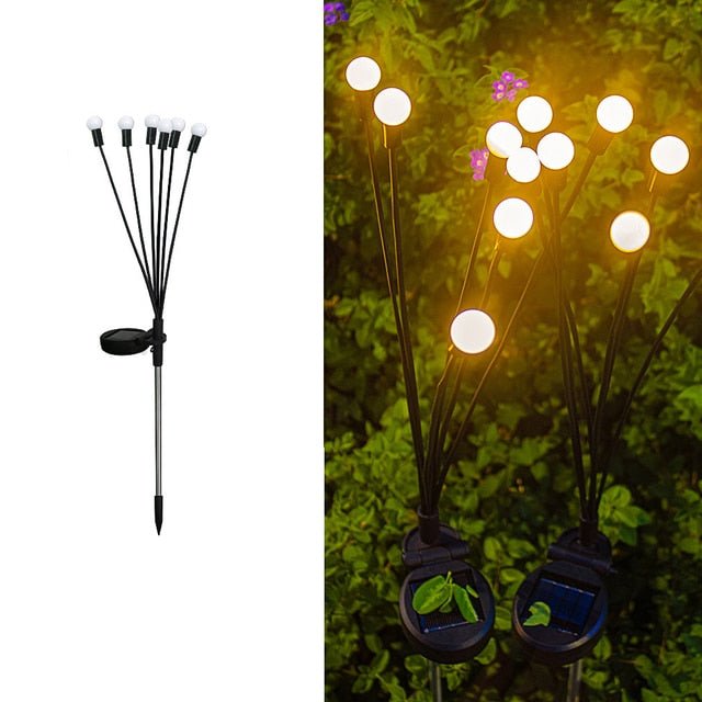 LumiFlare™ | Solar-Glühwürmchenlichter – wasserdichte LED-Außenleuchten