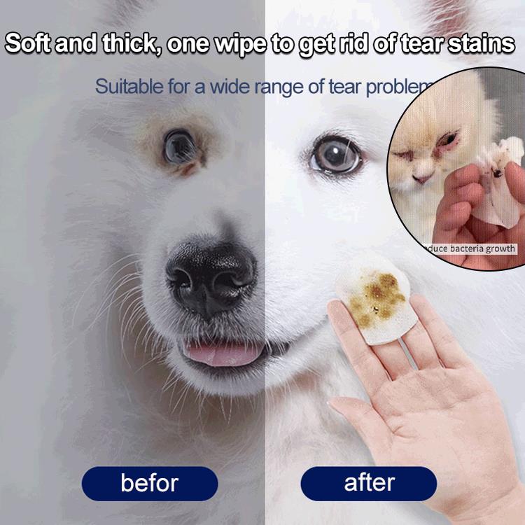 EyeGlow Pet Pads™️ - Klare Sicht, Glückliche Tiere - 100 Stück