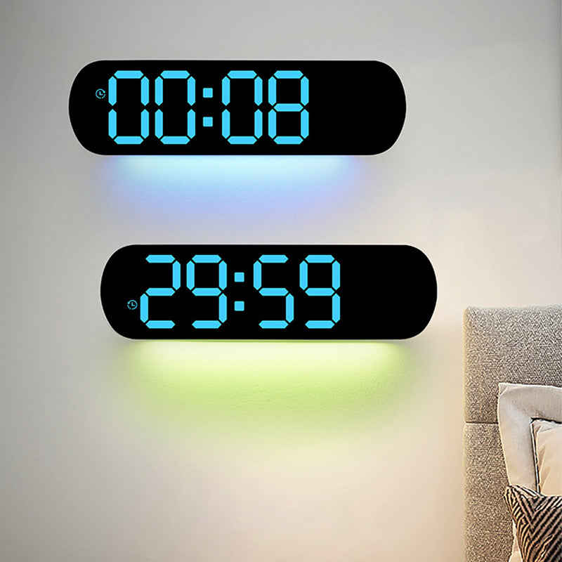 Zentime™ | SmartTime LED-Wanduhr – Zeit, Datum & Temperatur