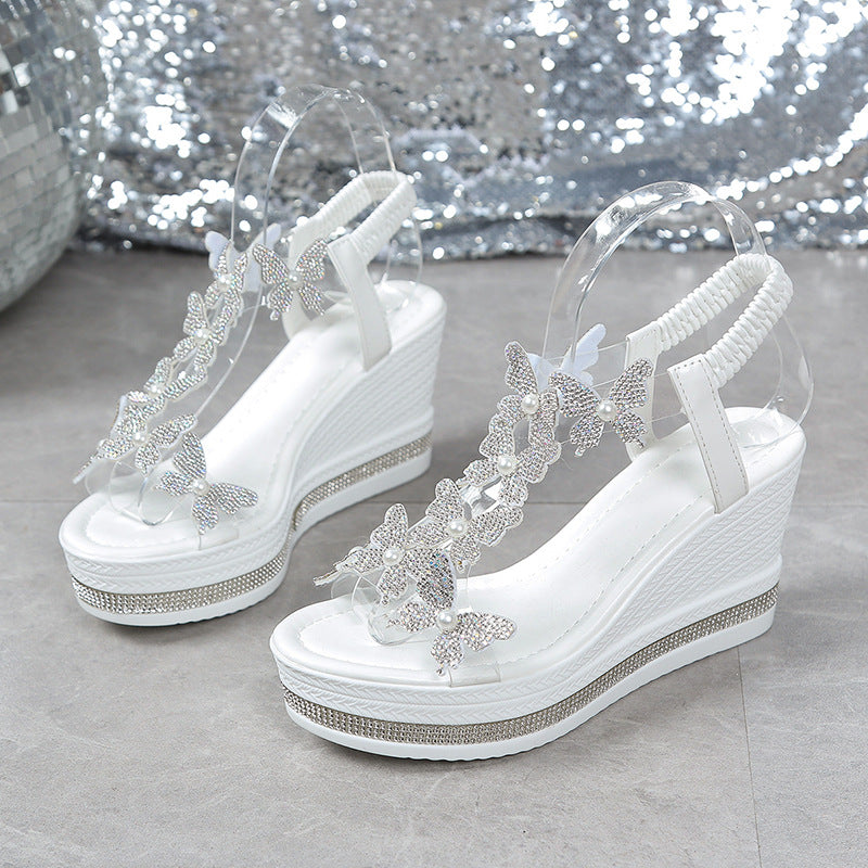 GlimmerWing™ | 2025 Neueste offene Schmetterlings-Pailletten-Sandalen