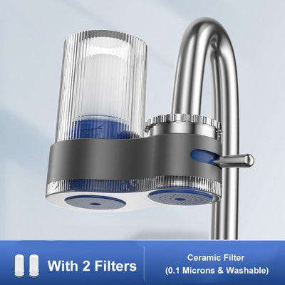 50% RABATT | EcoFilter™ | Wasserhahn Wasserreiniger mit Adapter