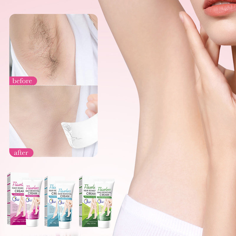 1+1 GRATIS | VelvaSilk™ | Sanfte Haarentfernungscreme für seidig glatte Haut