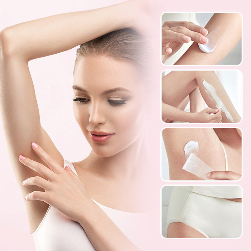 1+1 GRATIS | VelvaSilk™ | Sanfte Haarentfernungscreme für seidig glatte Haut
