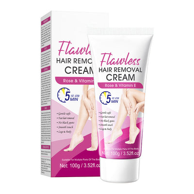 1+1 GRATIS | VelvaSilk™ | Sanfte Haarentfernungscreme für seidig glatte Haut