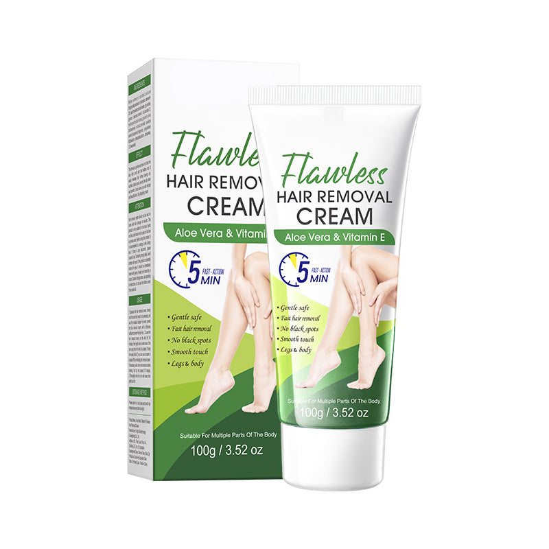 1+1 GRATIS | VelvaSilk™ | Sanfte Haarentfernungscreme für seidig glatte Haut