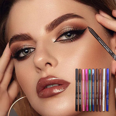 50% RABATT | ColorLine™ | 10-teilige Eyeliner Gel Pen Kollektion