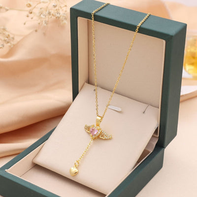 50% RABATT | Thirza™ | Elegante Halskette mit Engelsflügeln
