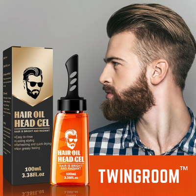 1+1 GRATIS | TwinGroom™ - 2-in-1 Haargel mit Kamm