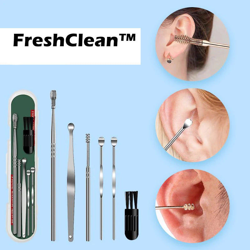 1+1 GRATIS | FreshClean® | Ohrenschmalz-Entfernungsset