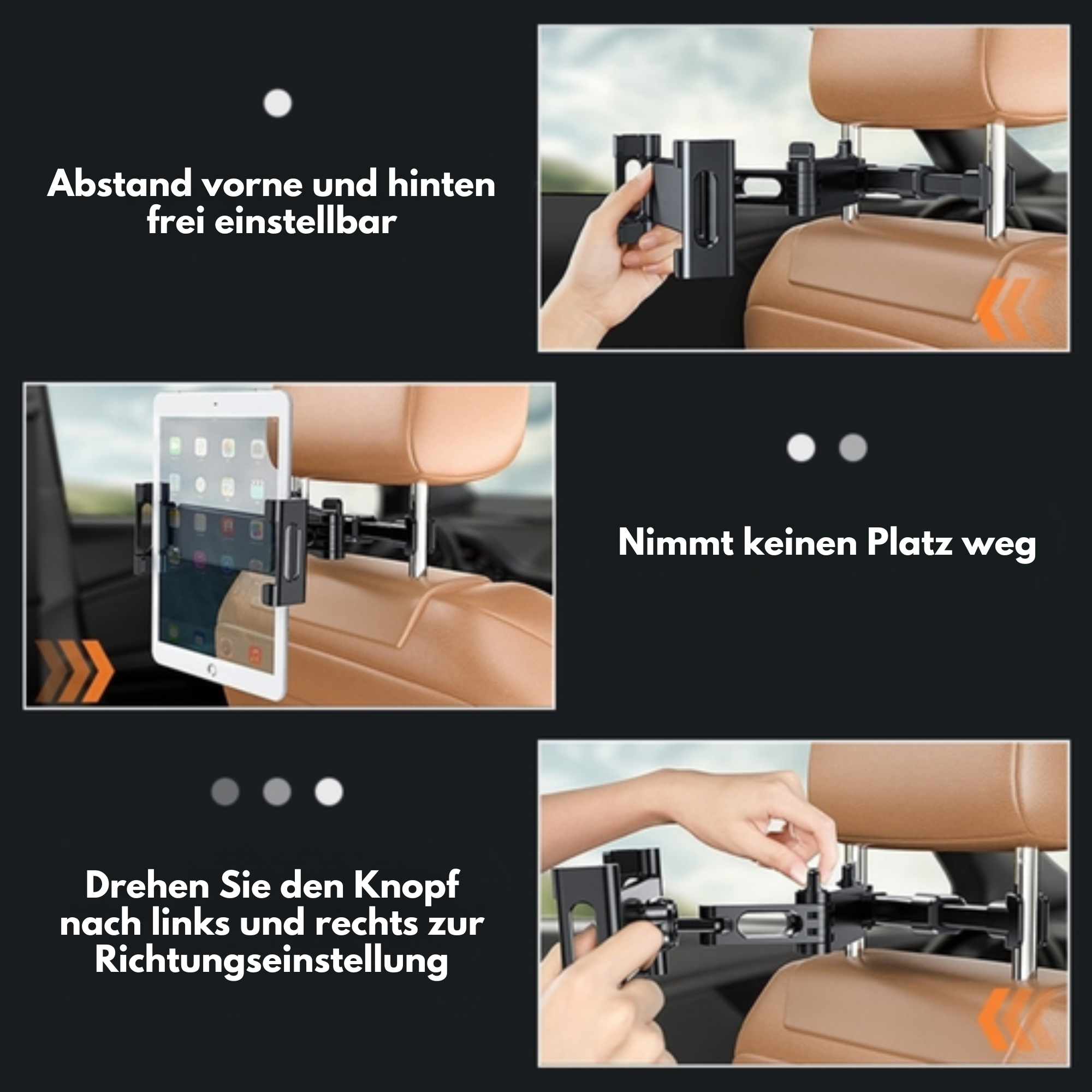 1+1 GRATIS | RideView™ - Rücksitz-Telefonhalterung