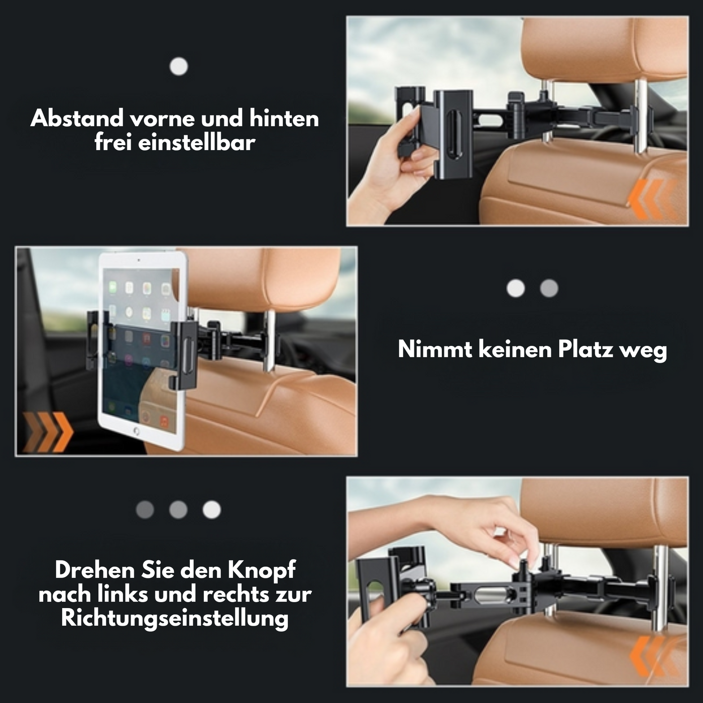 RideView™ - Rücksitz-Telefonhalterung