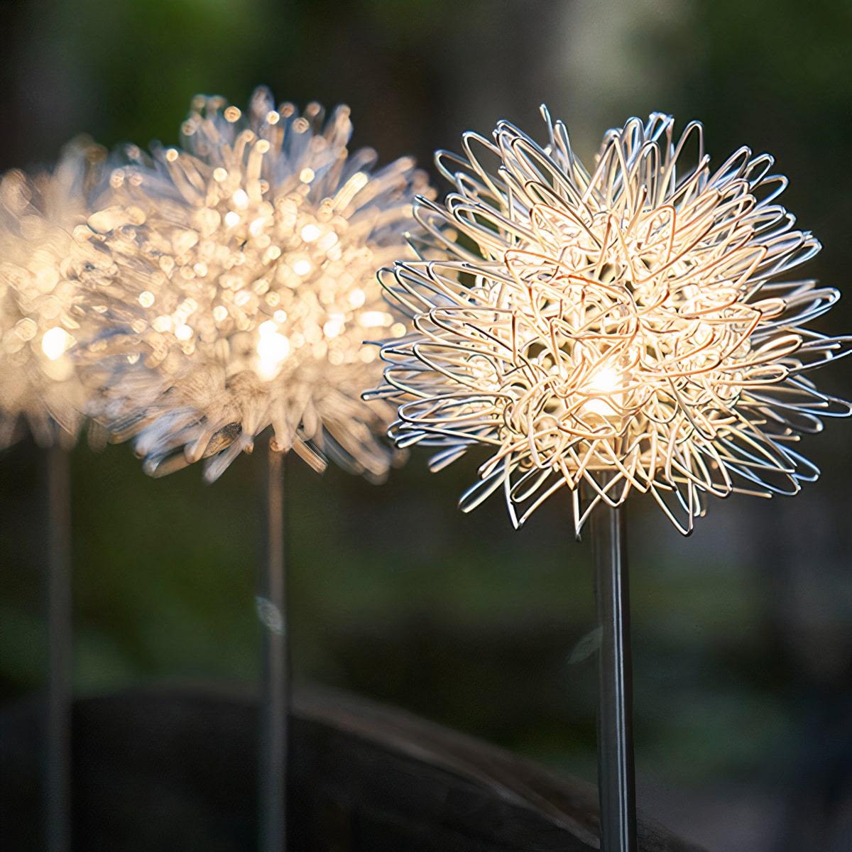 50% RABATT | Solaflair™ | Löwenzahn Gartenlichter, Solarbetrieben