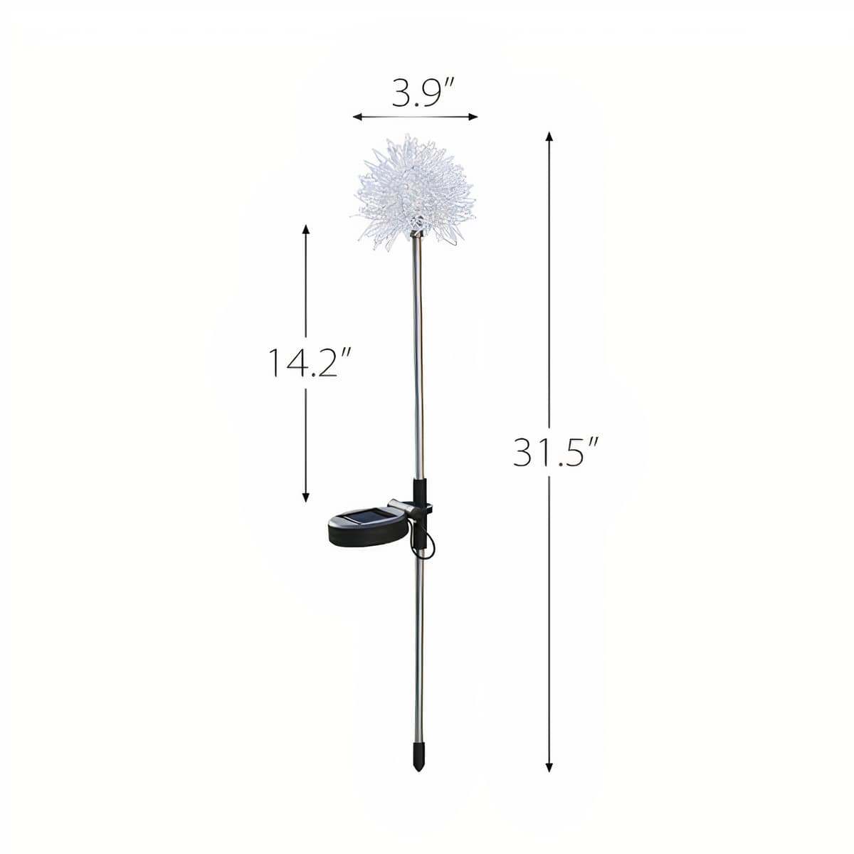50% RABATT | Solaflair™ | Löwenzahn Gartenlichter, Solarbetrieben