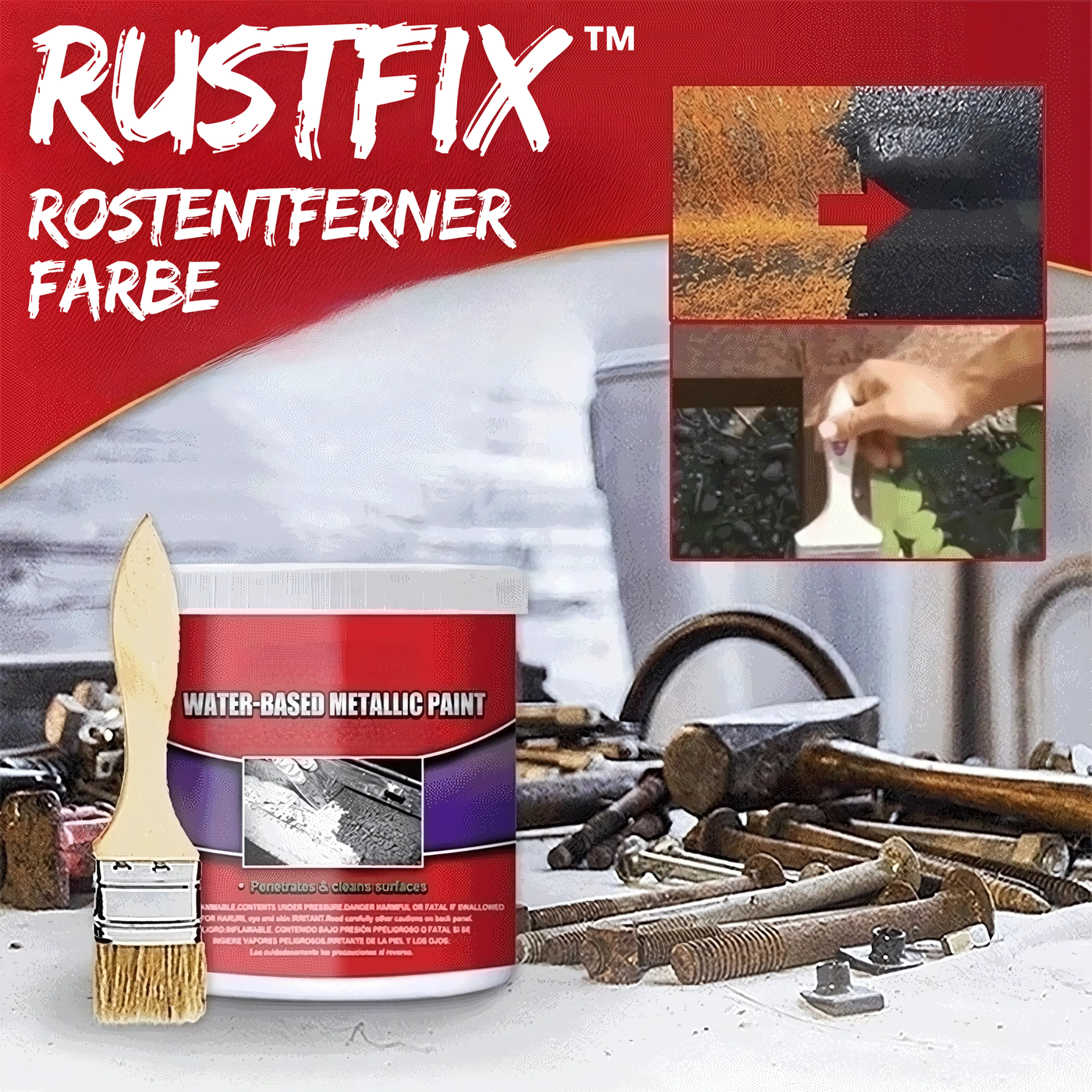 RustFix™ - Rostentferner Farbe