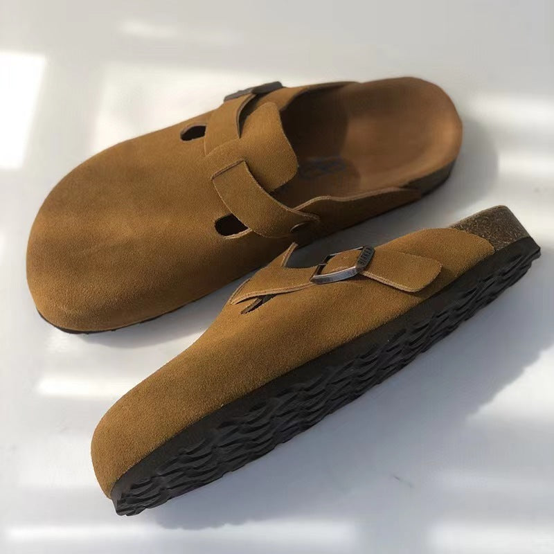 50% RABATT | Ecolisse™ | Premium-Wildlederpantoffeln - langlebig und zeitlos